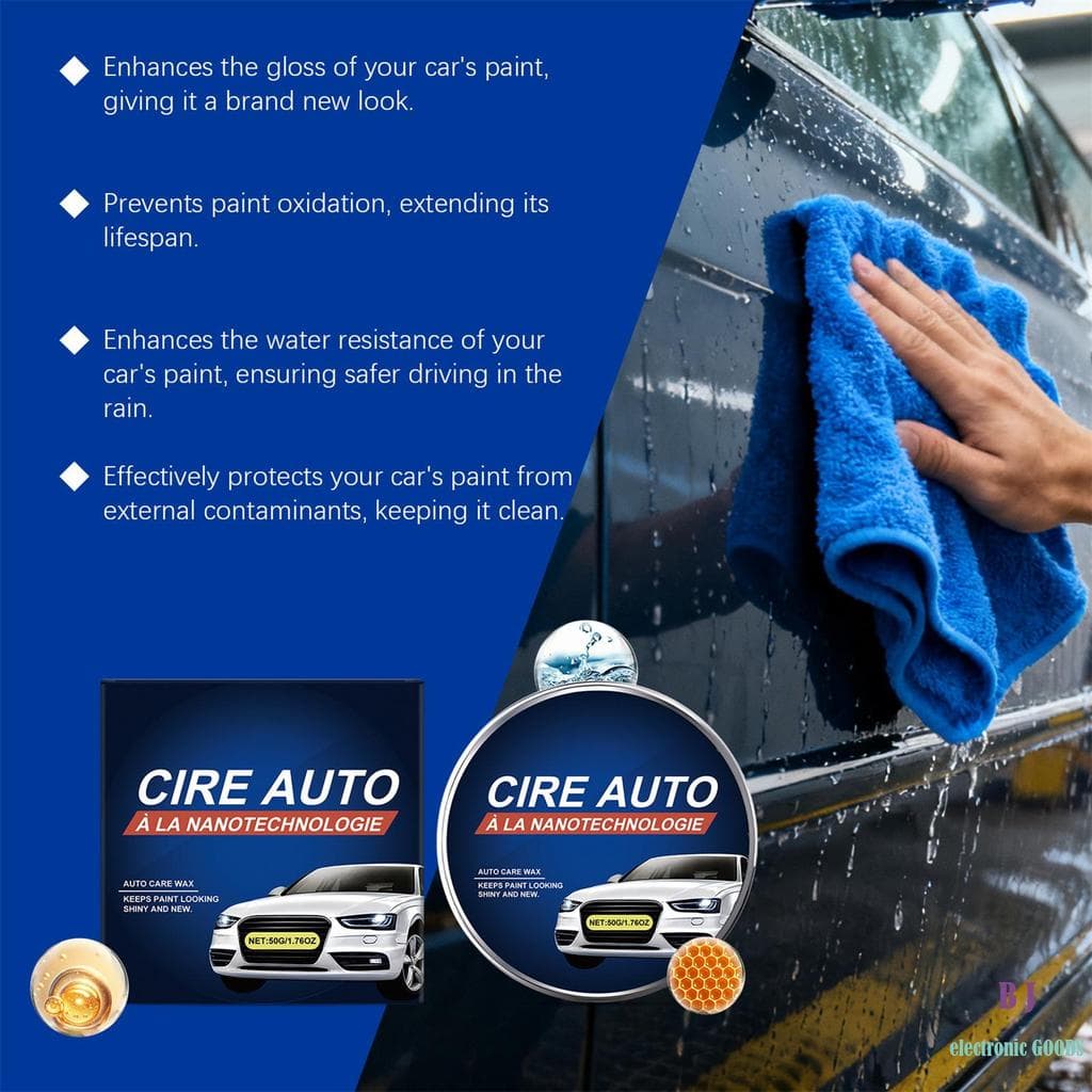 Kit De Cera Para Cuidados Com O Carro Polimento De Tinta , Reparo De Arranhões E Revestimento Protetor Automática Multiu