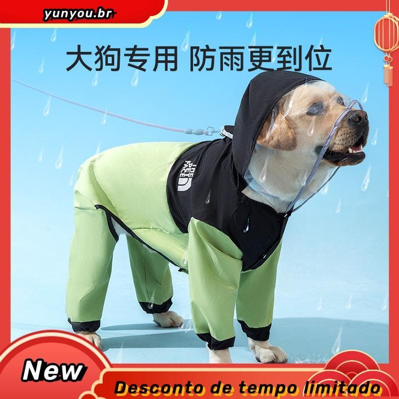 Capa De Chuva Para Cães À Prova D'água De Médio Porte Com Tudo Incluído Goldendoodle Outdoor Pet Supplies