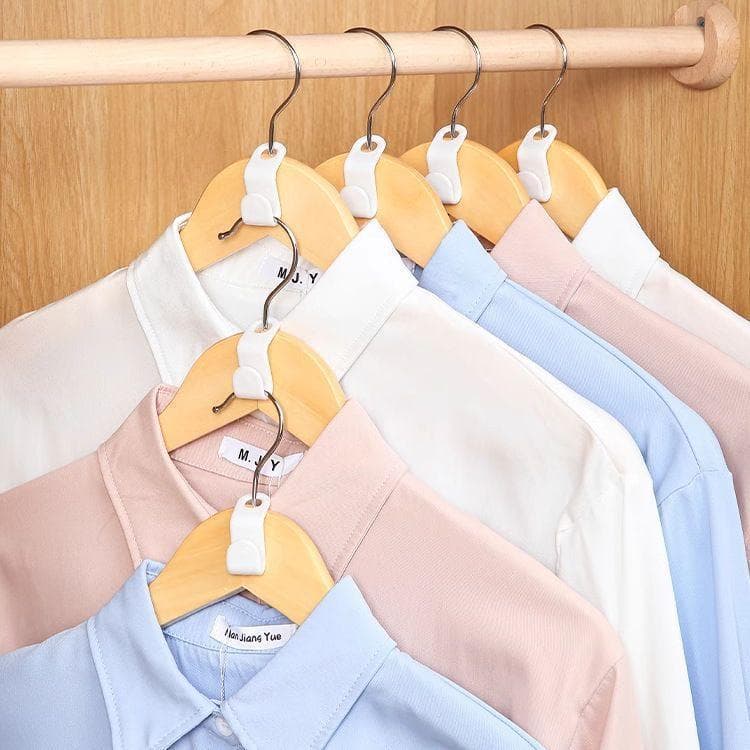 Gancho Extensor De Cabide De Roupas Conector Kit 10 20 50pçs