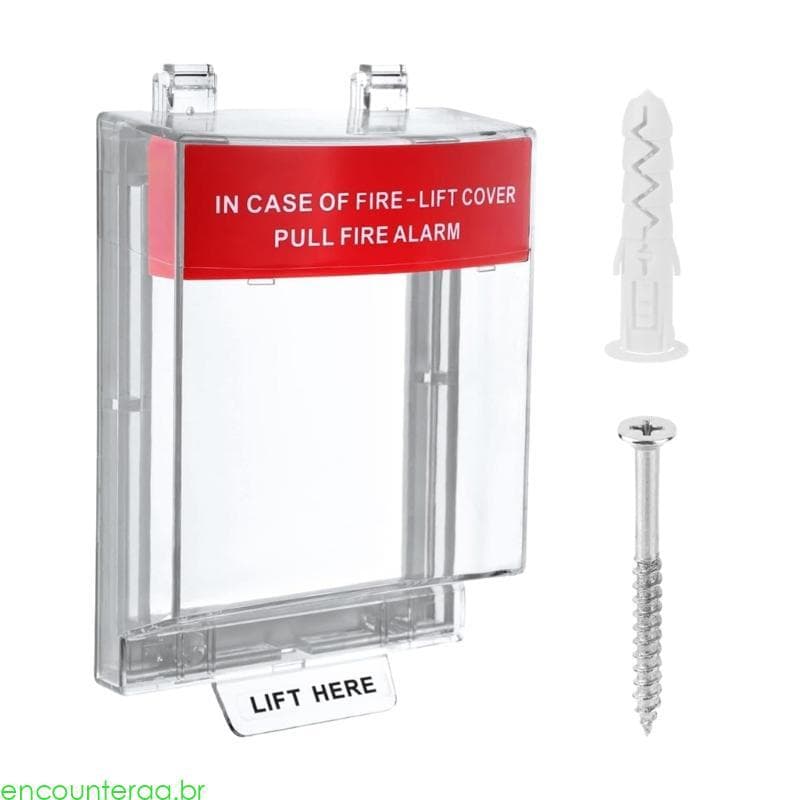 Encountera Manual Ponto Chamada , Proteção Transparente E Segura Para Interruptores Alarme