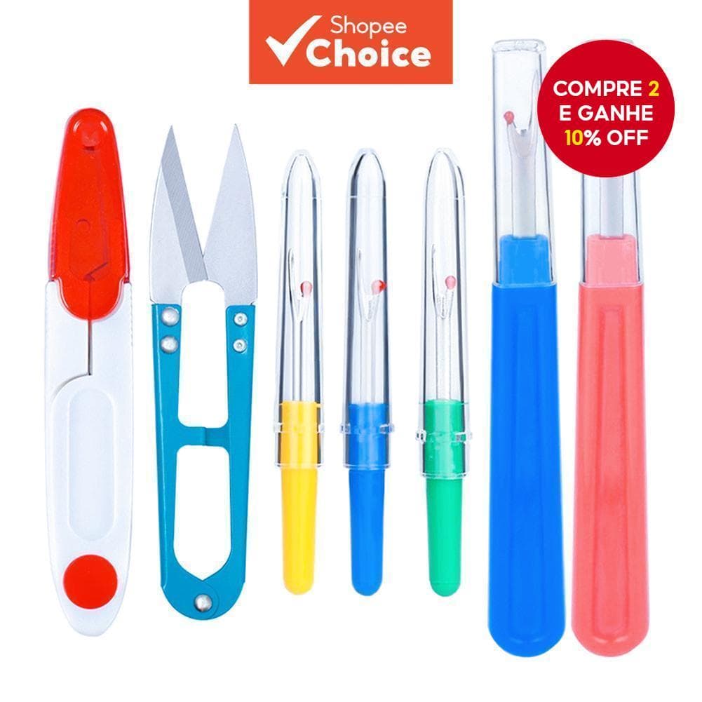 Conjunto De Estripador De Costura De Linha ABC Cortador De Montagem Múltipla Para Remoção De Acessórios De Máquina Portá