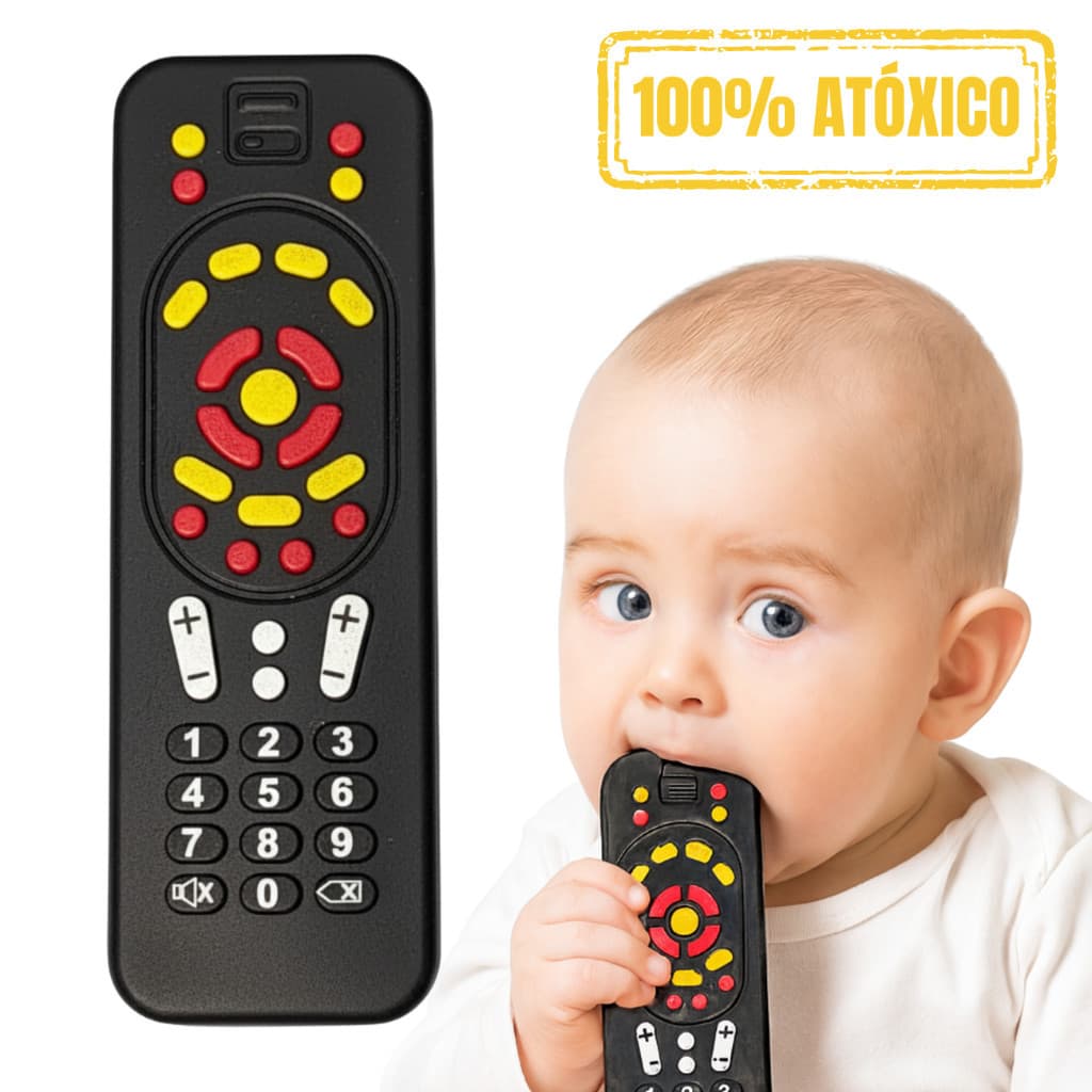 Mordedor Infantil Para Bebês Atóxico Massageador BPA Free Dentição Bebê Meadora Toys