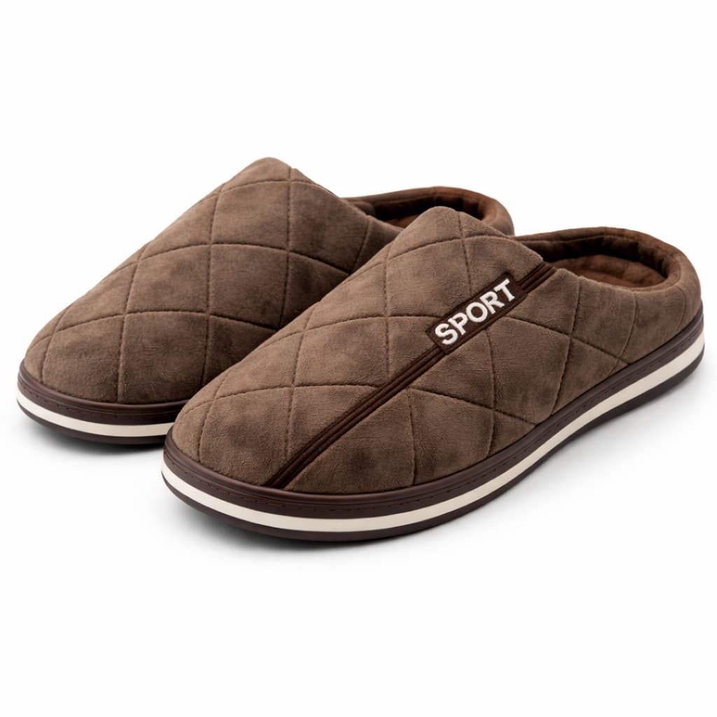 Pantufa Sport Inverno Forrada Antiderrapante Adulto CVM-100