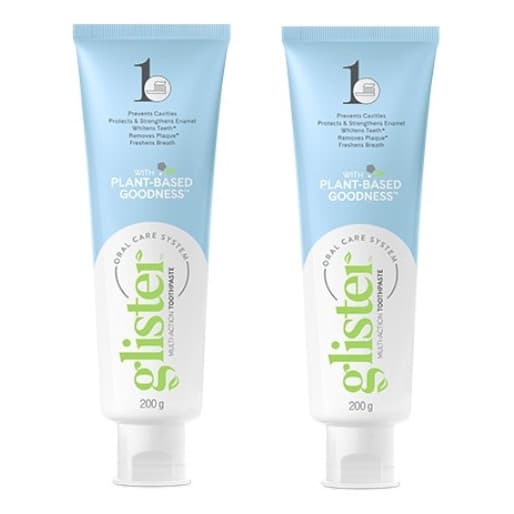 Creme Dental Glister Amway 200g Kit 2unid