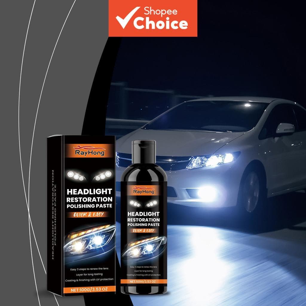  Restaurador de Farol: Remove Arranhões e Oxidação para Faróis Transparentes e Luminosos