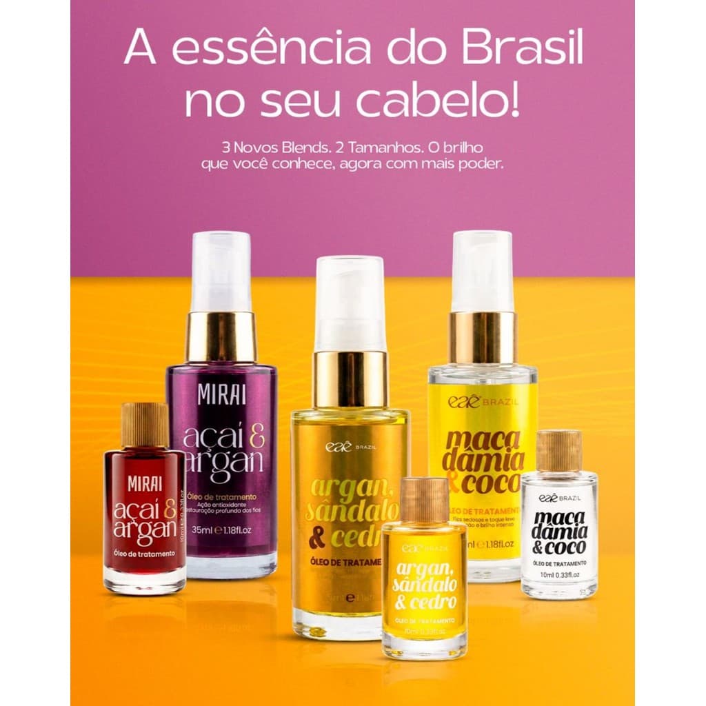 Óleo Reparador De Pontas Anti-Ressecamento Prevenção Para Ponta Dupla Eae Brazil