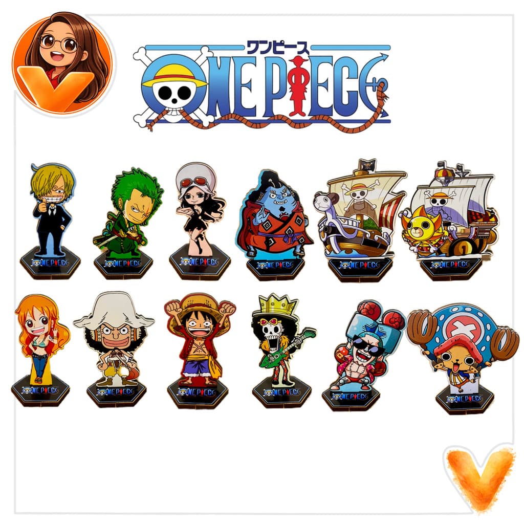 Kit One Piece Totem Display de Mesa 5 ou 12 unidades - Diversos Kits