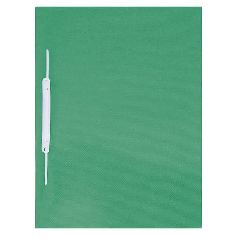 Pasta com grampo trilho ofício plástica Verde 1039VD ACP