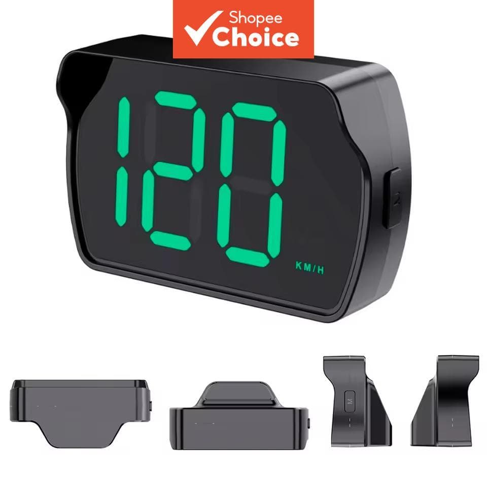 Y03 Carro GPS HUD Head-Up Display Velocímetro Digital Projetor Km/h Medidor De Velocidade De Fonte Grande