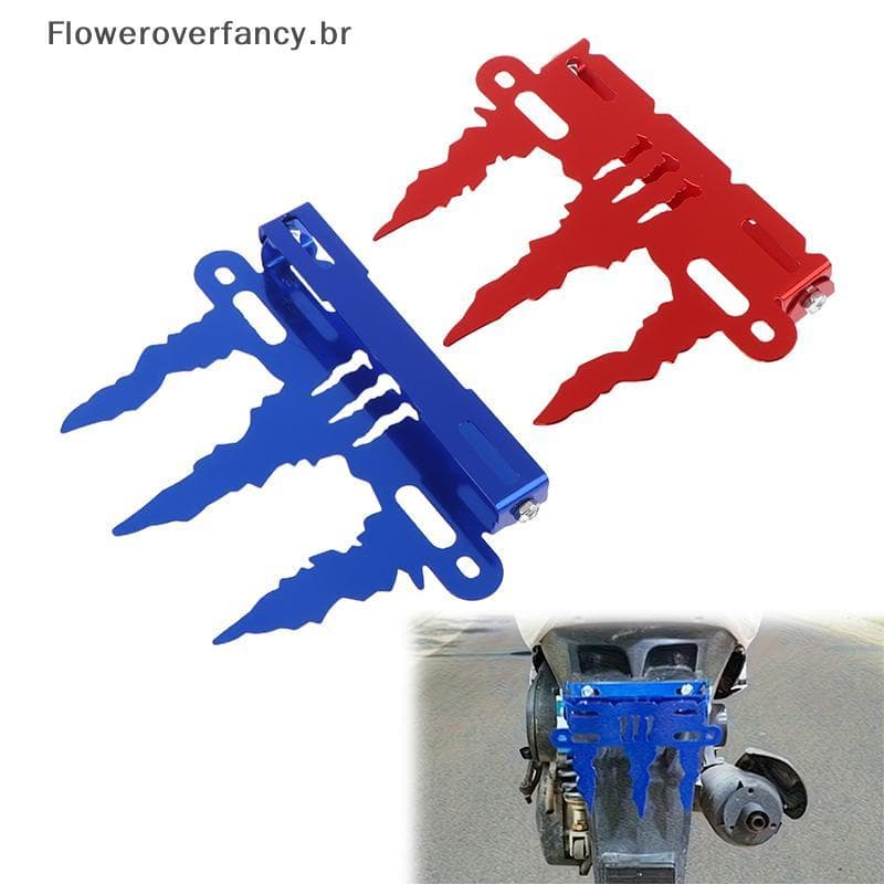 FFBR Suporte Da Placa De Licença Motocicleta Motocross Peça Modificação Do Veículo Elétrico Quadro Móvel Quente