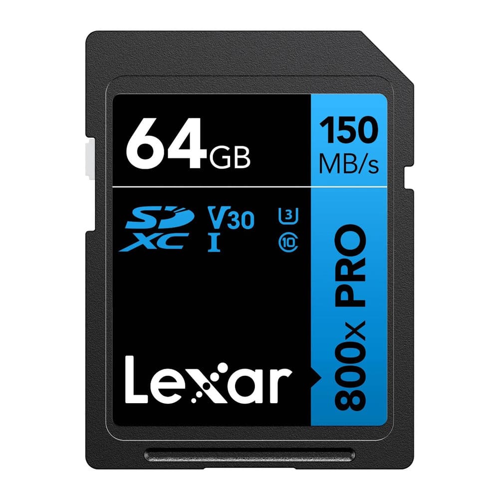 Cartão SDHC Lexar Blue 64GB 800x Pro UHS-I 150MB/s