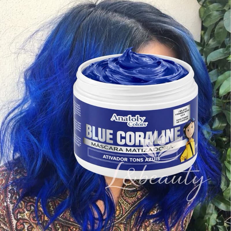 Máscara Matizadora Azul Blue 300gr - Anatoly