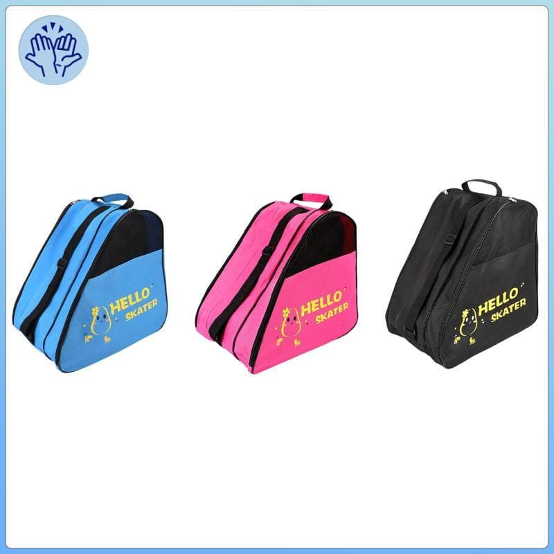 [Wishshopezxh] Bolsa De Armazenamento Para Patins , Transporte Mulheres , Sapatos De Patinação Artística , Crianças