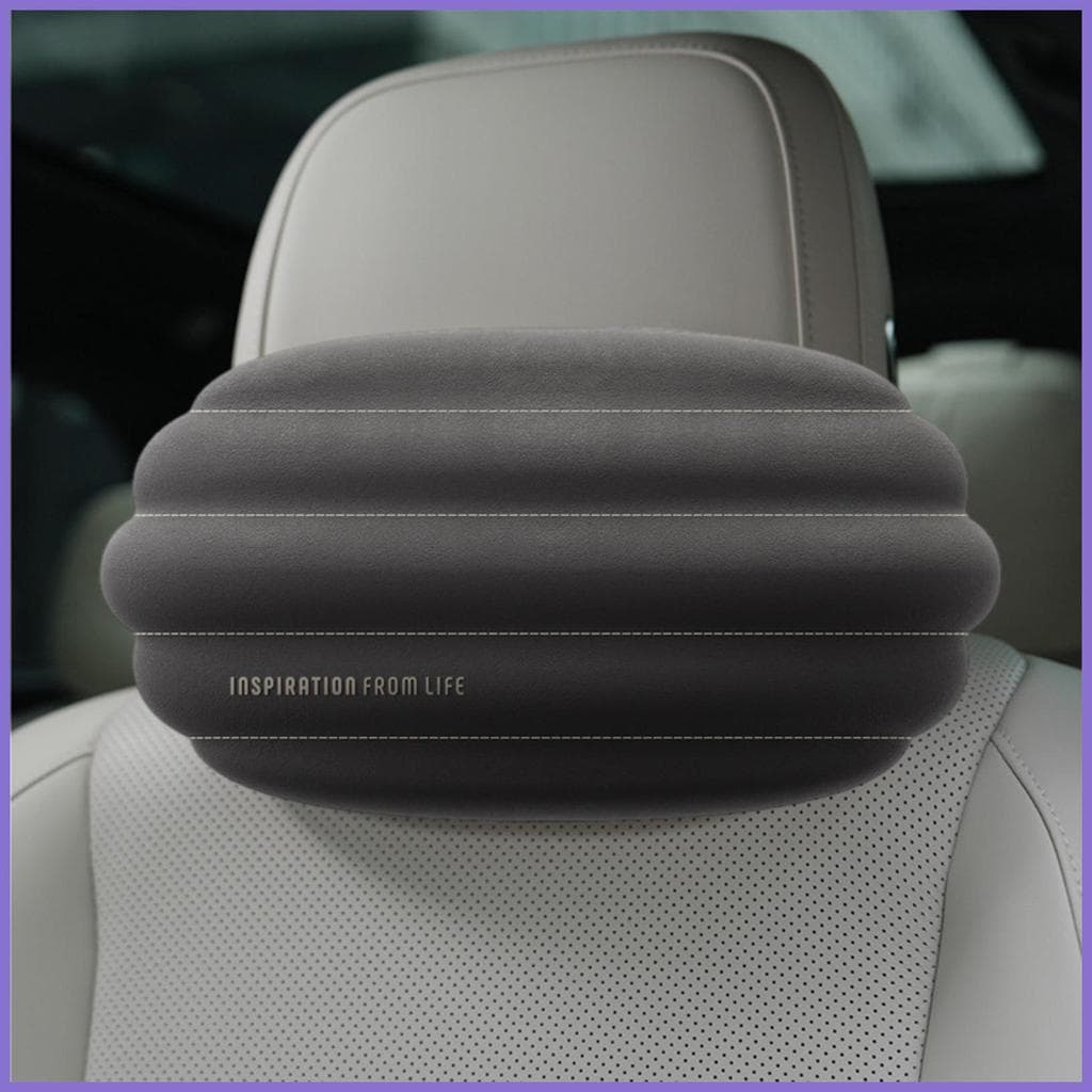 Travesseiro De Encosto De Cabeça Para Carro , Espuma De Memória , Suporte Pescoço , Almofada Descanso De Motorista , Via