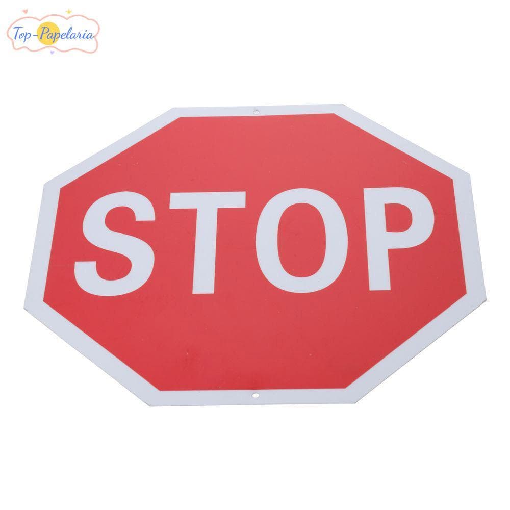 Sinal De Parada Perfumado , Sinais De Alumínio Reflexivos De Aviso Octógono De 12 " x/30 x 30 Cm , Sem Ferrugem