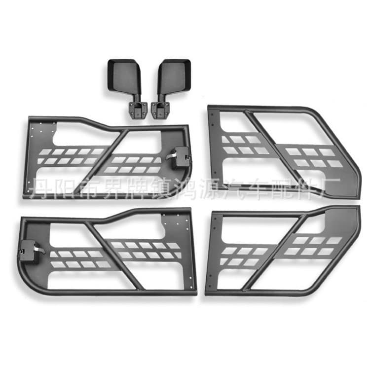 Adequado para JEEP Wrangler JK meia porta duas portas quatro portas modificado equipamento de porta aberta fechadura de 