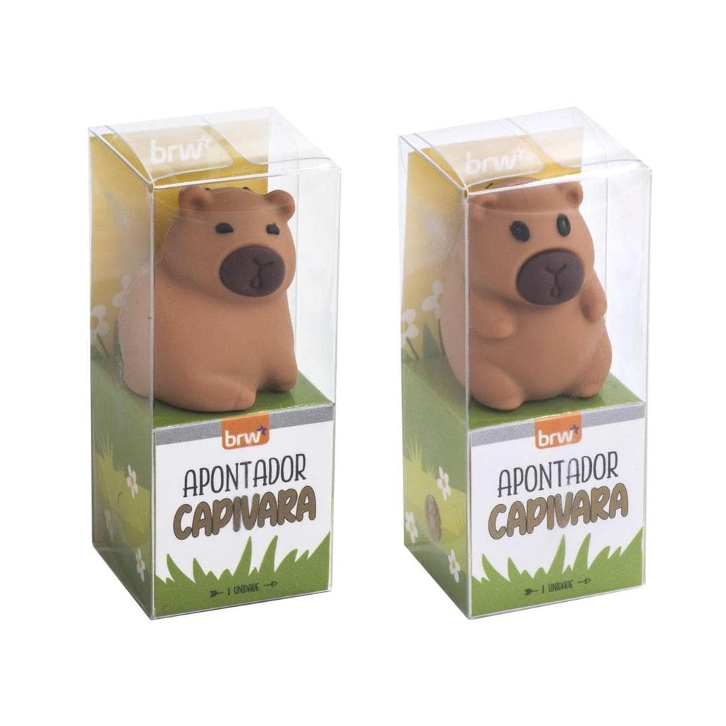 Apontador de Plástico Capivara AP0322 BRW
