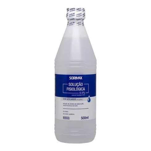 Soro Fisiológico Sorimax  Farmax 0,9% KIT C/ 3