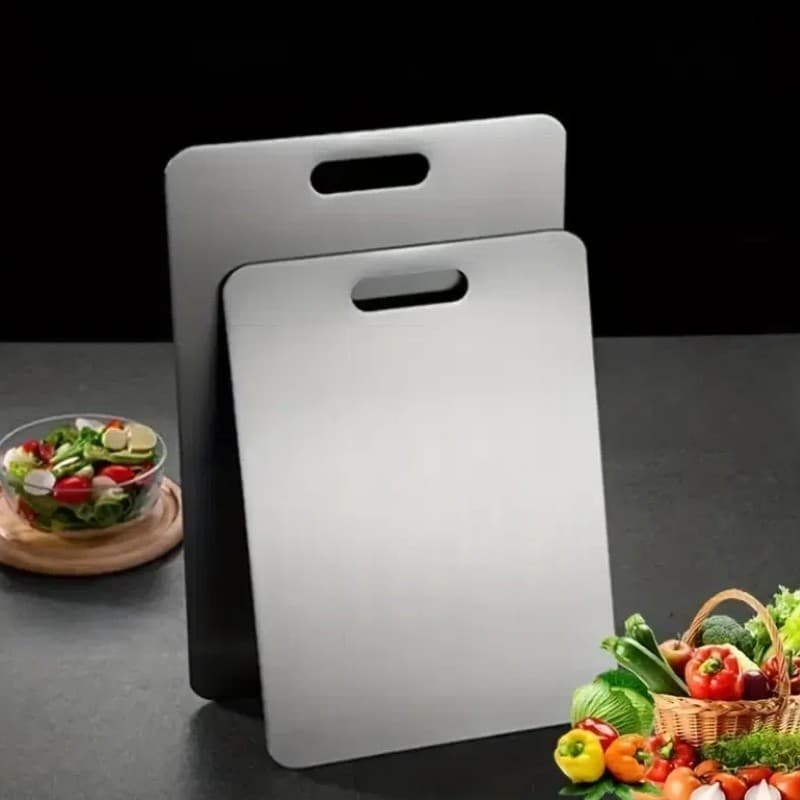 Tábua de Corte Aço Inoxidável 304 Higiénica Resistente Não Enferruja