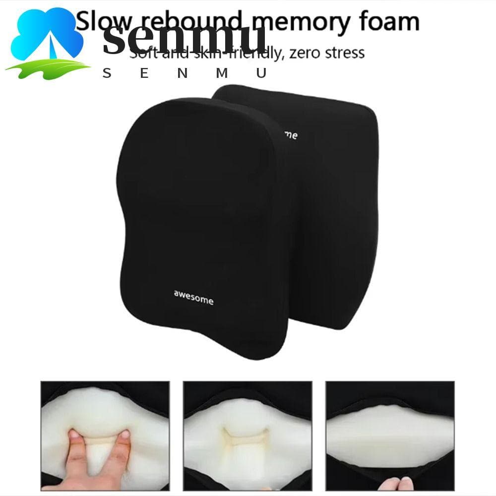 Almofada De Pescoço De Carro SENMU , Encosto De Cabeça Respirável Ajustável Ergonômico , Descanso Universal De Algodão C