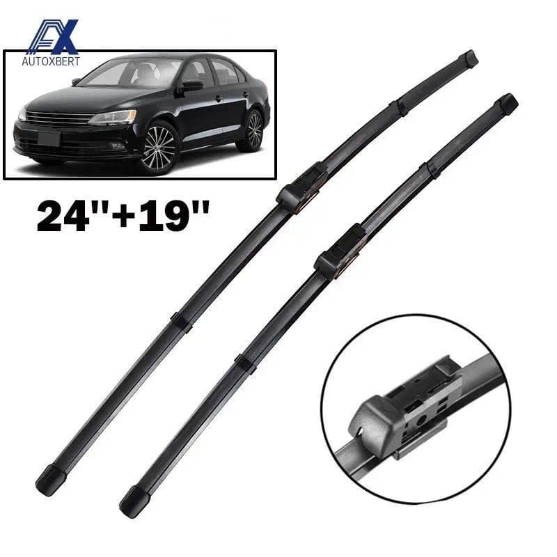 2 Pçs/set Lâminas De Limpador De Pára-Brisas Para VW Jetta 6 A6 MK6 2012 2013 2014 2015 2016 2017 2018 Janela Frontal