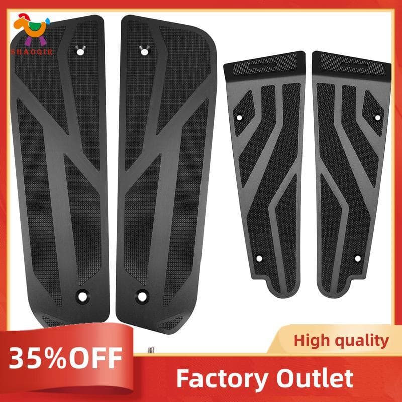 Motocicleta Modificado Parte Tapetes De Pé Apoio Para Os Pés Footboard Footpads Pedal Compatível Corrida X 150 RKS150