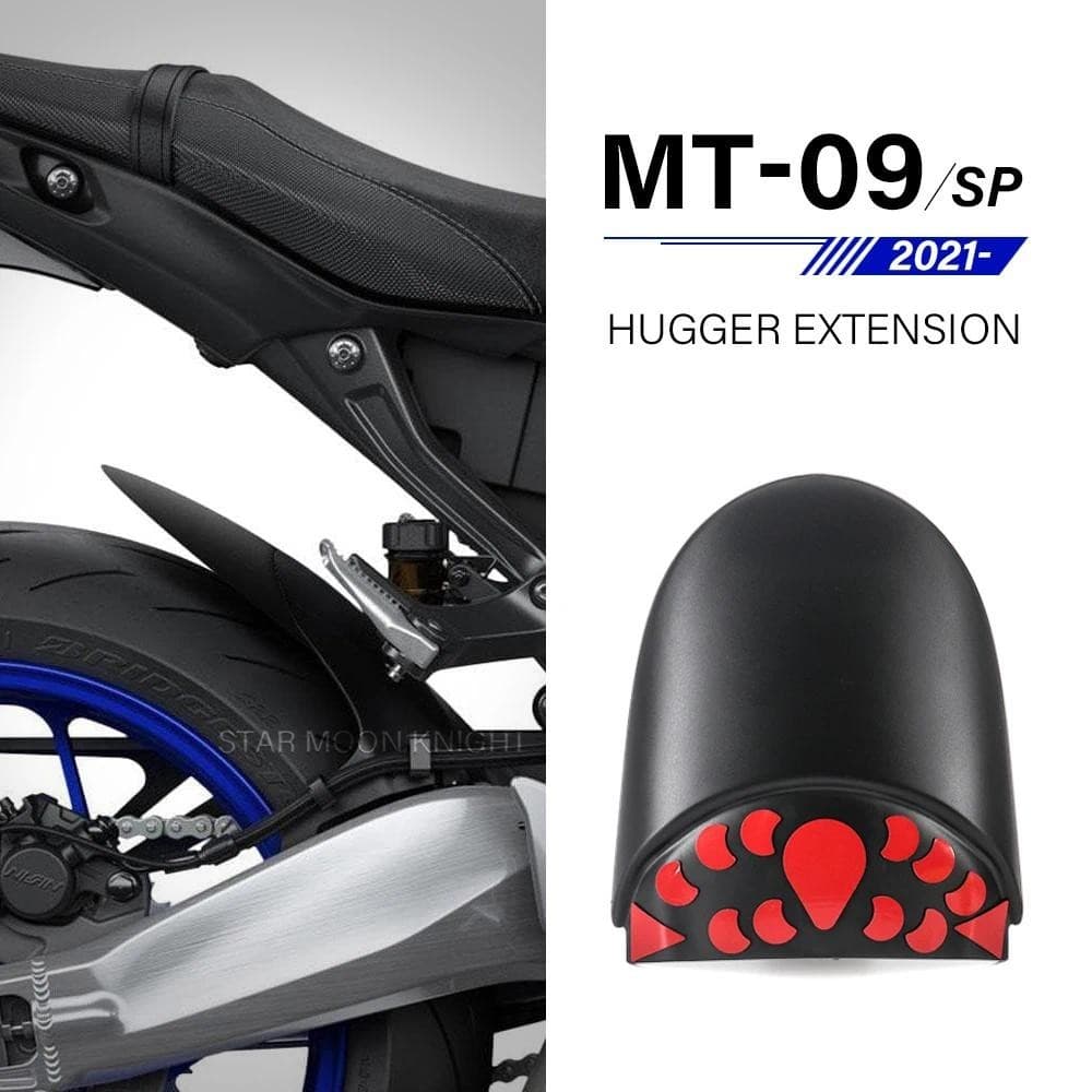 Acessórios Da Motocicleta Paralama Traseiro Fender Extensor Hugger Extensão Para YAMAHA MT09 MT-09 09 SP 2021 2022-Peças