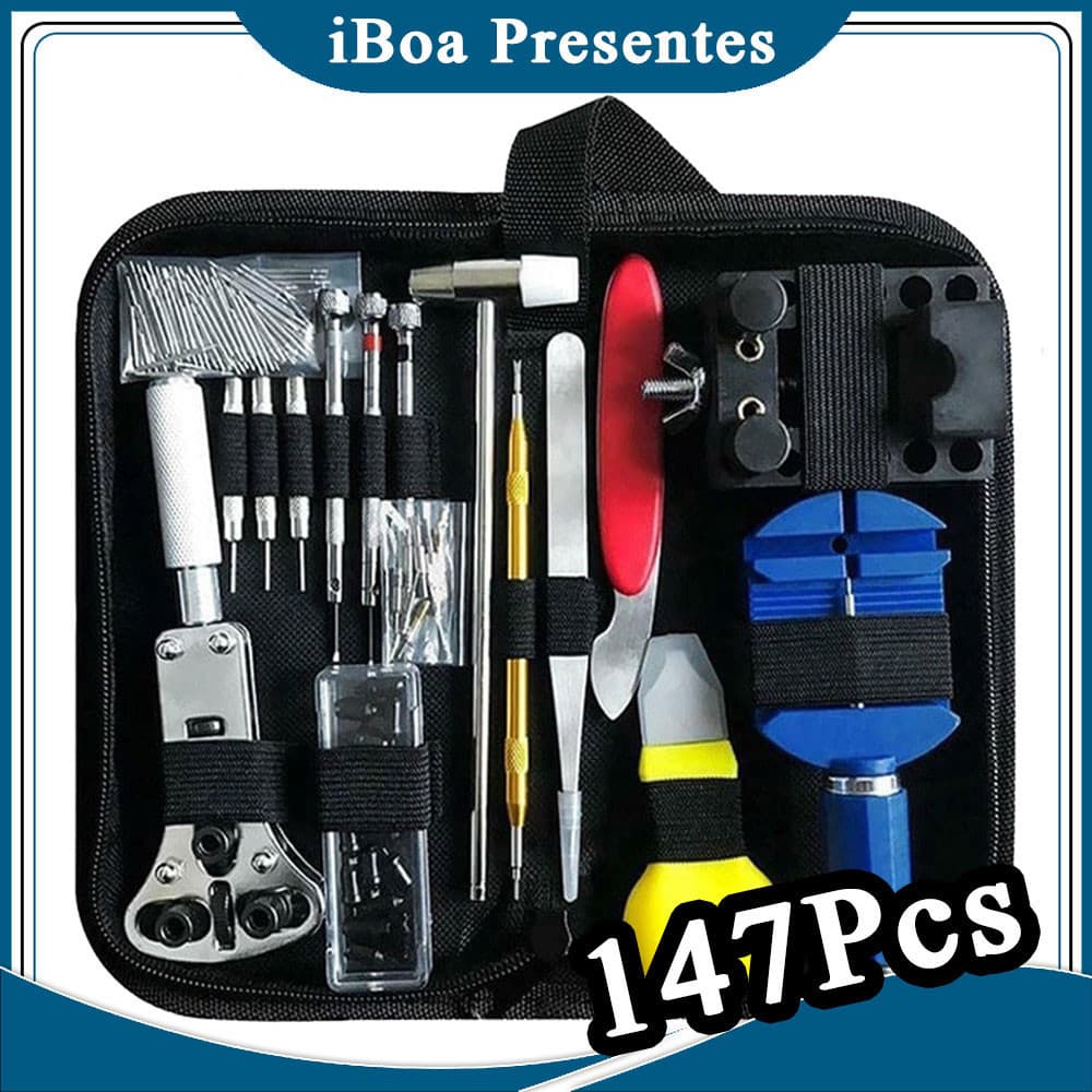 Kit De Ferramentas Relojoeiro Conserto De Relógio Manutenção estojo de Ferramentas kit de conserto para Relógio
