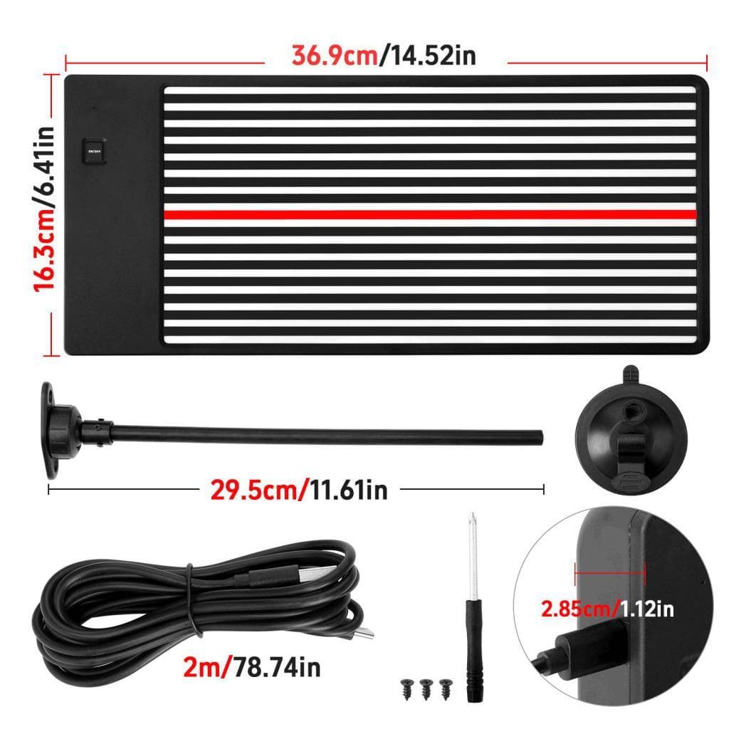 Fingerstyle-BR SIUKE Upgrade Dent Light LED Placa refletora Ferramenta removedora de reparo sem pintura Tipo-C