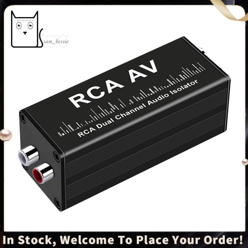 Sistema Estéreo Doméstico Para Carro , Filtro De Ruído De Áudio , Isolador De Loop De Aterramento , Elimina Hum De Estát