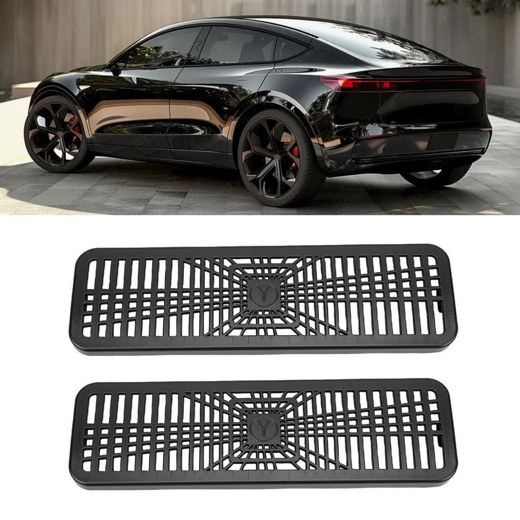 3clife-BR 2 peças traseira sob o assento, cobertura de ventilação de ar, substituição da grade de fluxo do banco