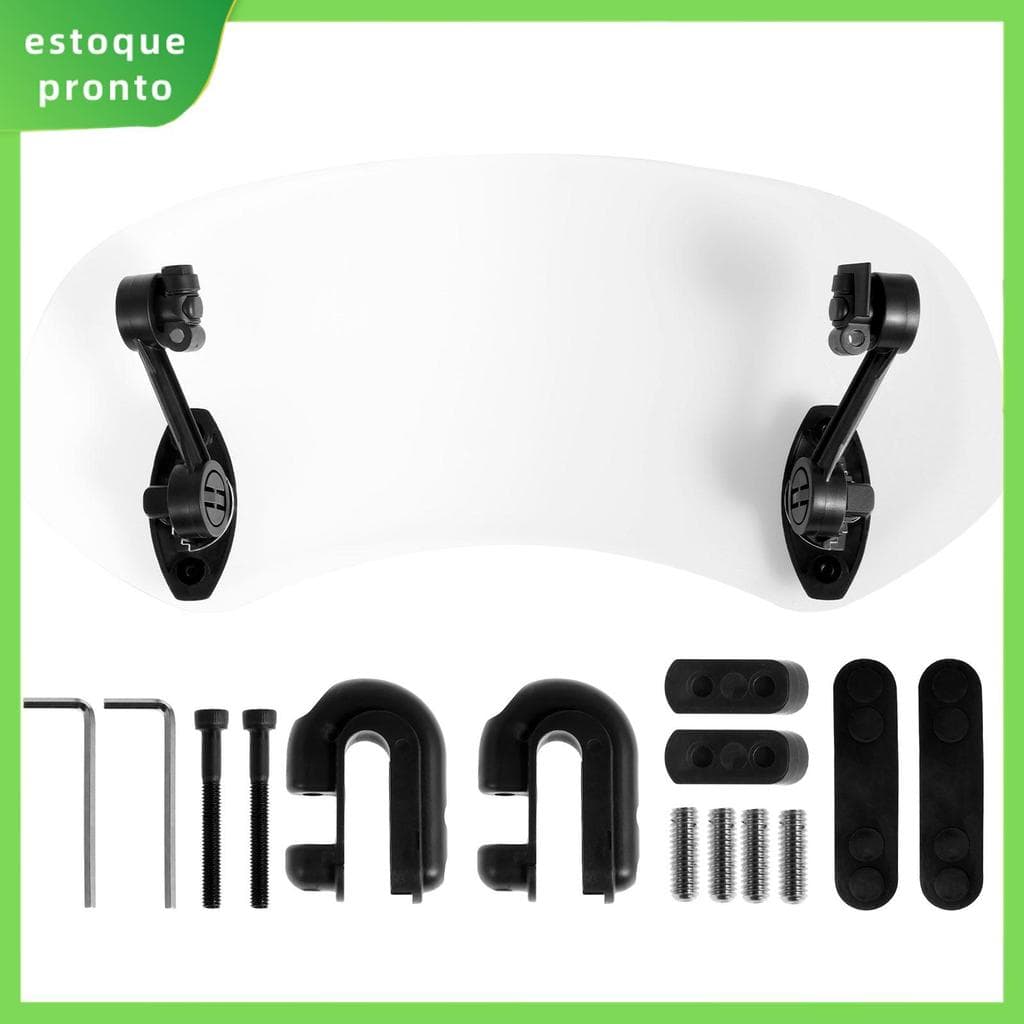 Para-Brisa Da Motocicleta Ajustável Moto Pára-Brisas Universal Modificado Defletor De Vento SHOPSKC3263