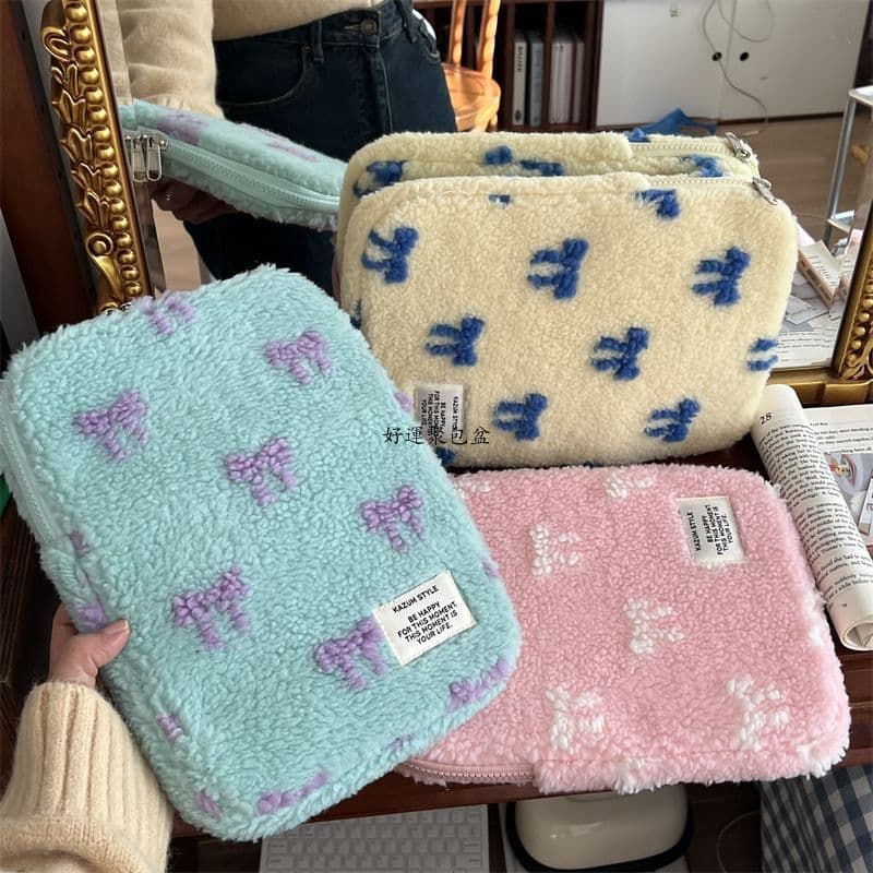   Bolsa para Laptop Yingbao Bolsa para Computador Bolsa para Tablet iPad com Alça de Ombro de Pelúcia Adequada para Bols