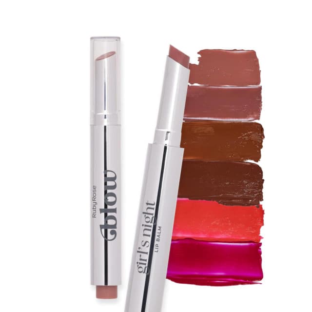 Lançamento Lip Balm Cremoso Girls Night Linha Blow By Ruby Rose HBL6512 - Caneta