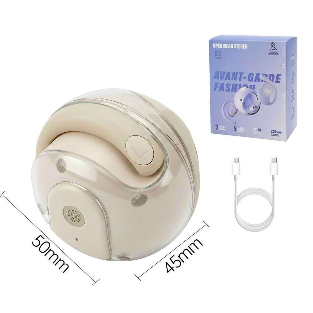 Bluetooth Sem fio Fone de ouvido Ergonômico TWS Suporte Orelha Pendurada Anti-queda