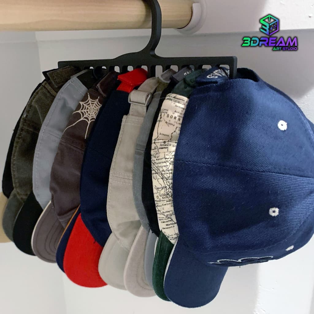 Suporte Cabide para Bonés Organizador para Pendurar Bonés Chapeu Multiuso