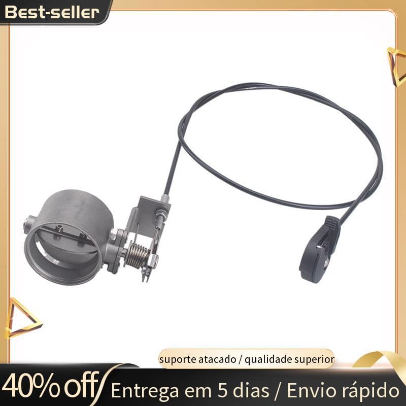 Universal Motocicleta Modificado 2 Polegada/50mm Tubo De Escape Válvula Silenciador Peças