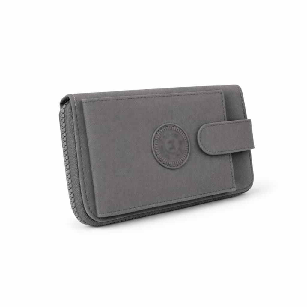 Carteira Feminina Grande Multiuso Com Porta Celular Repartições Para Cartão Delicada Chaveiro