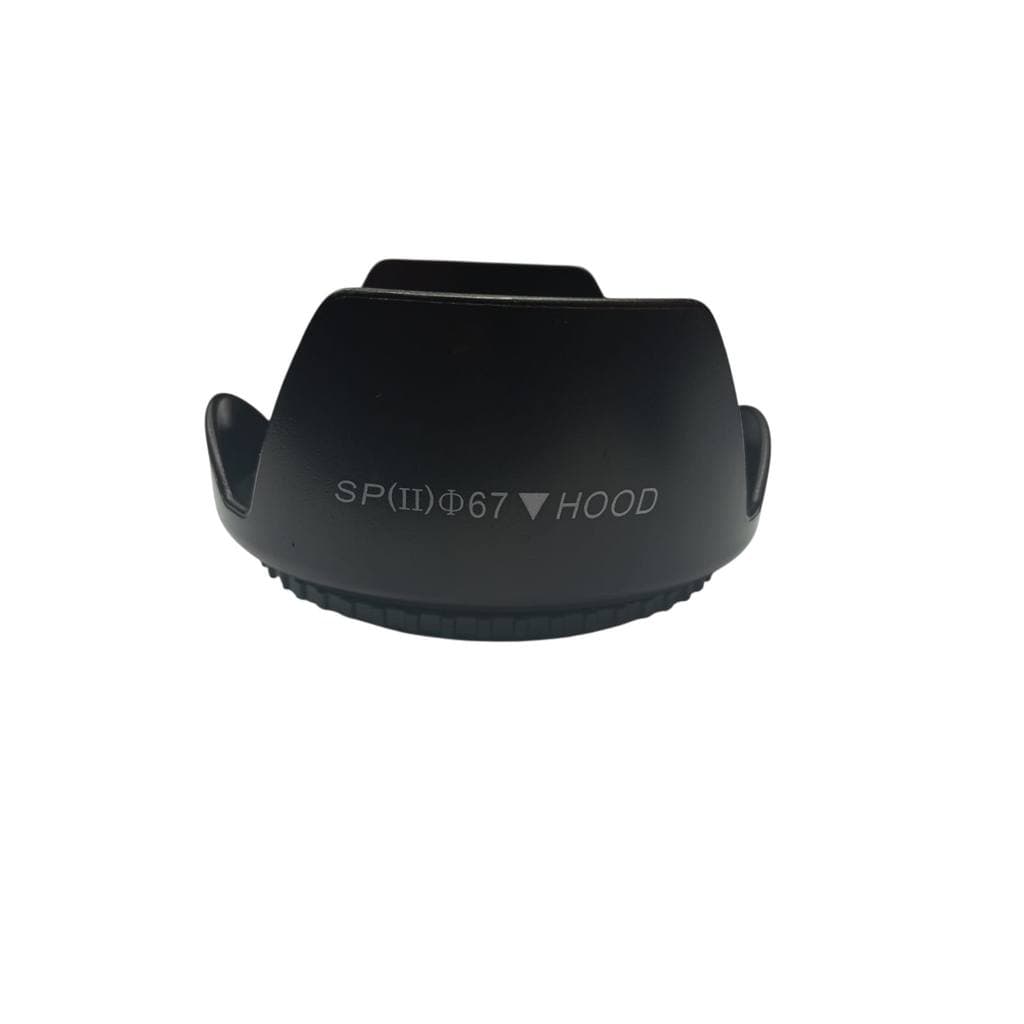 Parasol Tulipa 67mm Universal Rosca para Lentes + Garantia E Nota