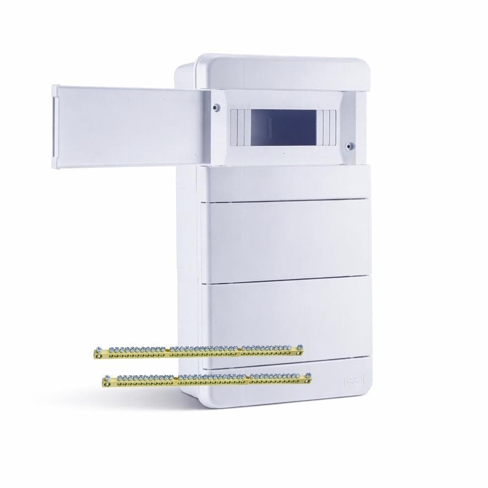 Quadro De Distribuição Embutir Para 36 Disjuntores Com Barramentos Forceline