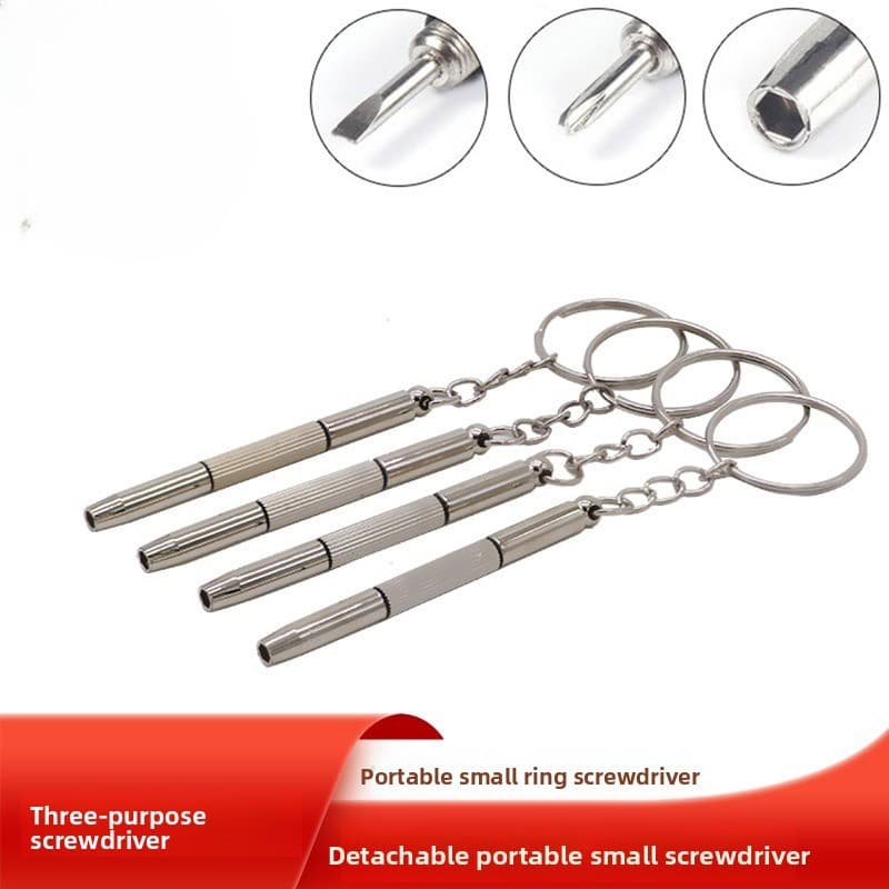 Ferramenta De Reparo De Relógio , Chave De Fenda De Uma Palavra Multifuncional Dois Em Um Cruzada Portátil Óculos