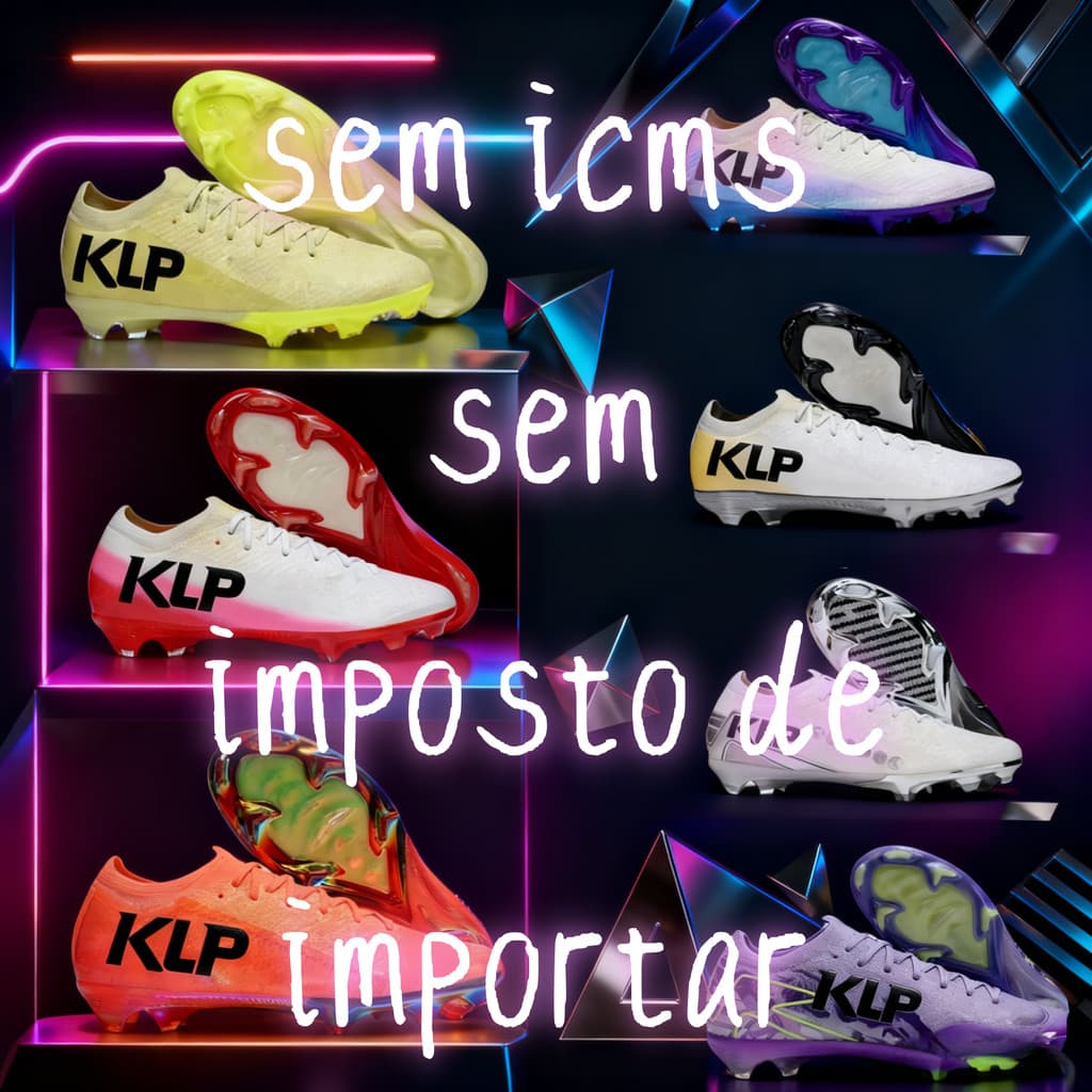 Society Botas de Futebol KLP para Múltiplos Locais, Grama Dura Natural FG, Invencíveis Chuteiras