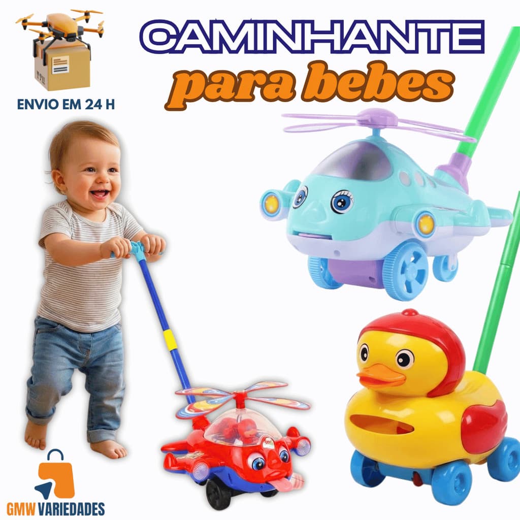 Push Plane Bebê Infantil Das Crianças Empurrador Avião Brinquedo Carrinho De Pato Bebê Empurrar Bebê Aprender A Andar