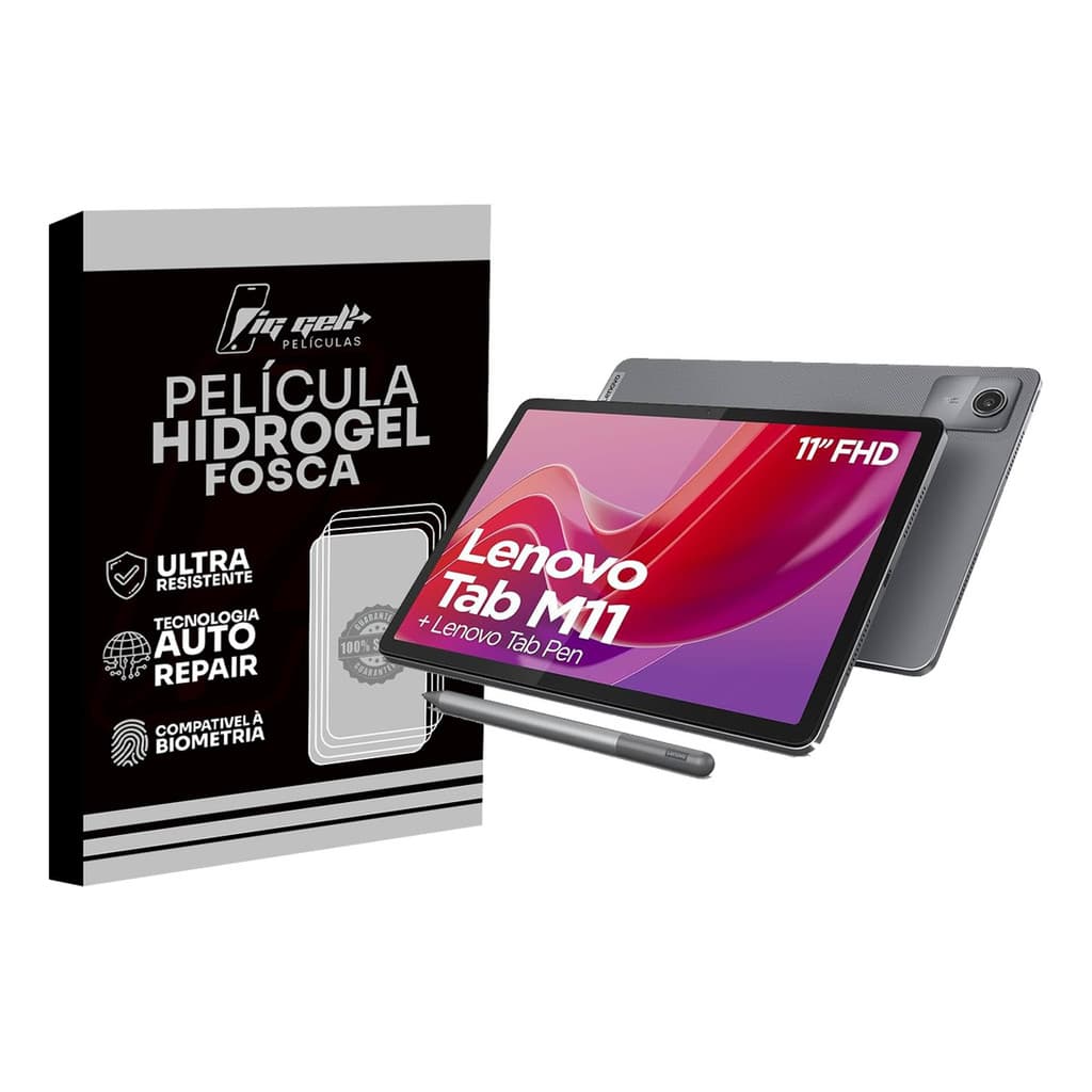 Película De Hidrogel Tab Lenovo M11 11 Fosca Frontal