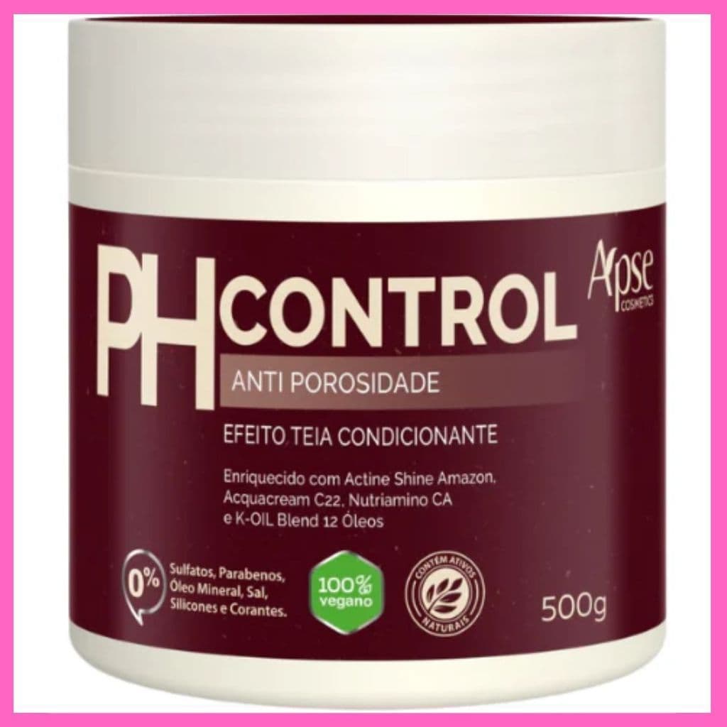 Apice Apse Máscara Acidificante Ph Control Anti Porosidade 500g Efeito Teia Condicionante