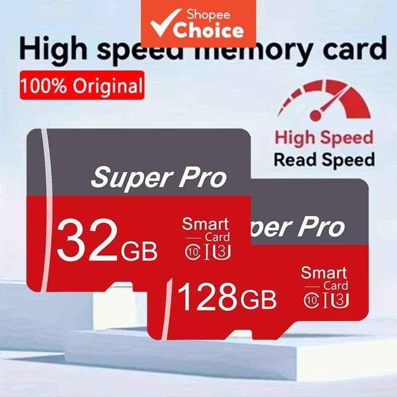  Cartão Micro SD Classe 10 16GB/64GB/32GB/128GB - Alta velocidade para armazenamento estável em tablets, câmeras e