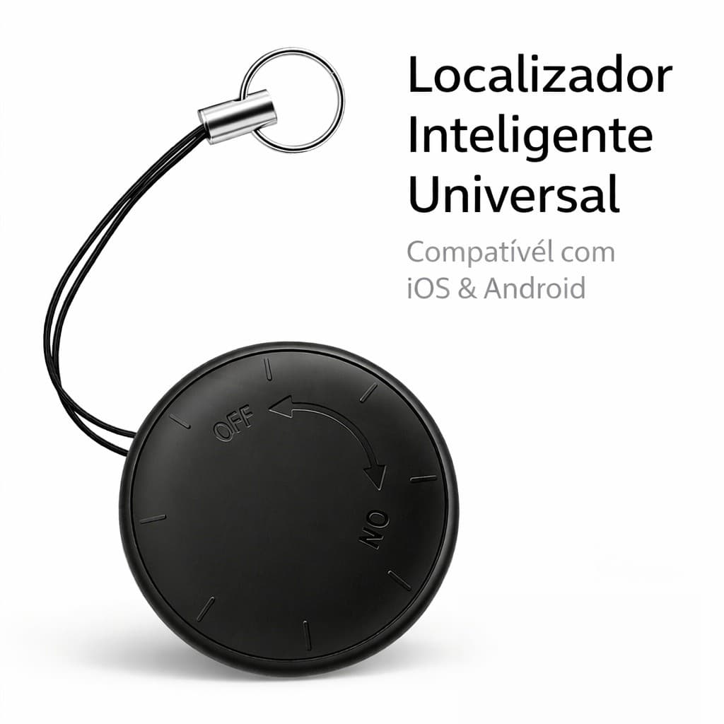 Localizador GPS Bluetooth iOS Android Rastreador Anti Perda Smart Tag