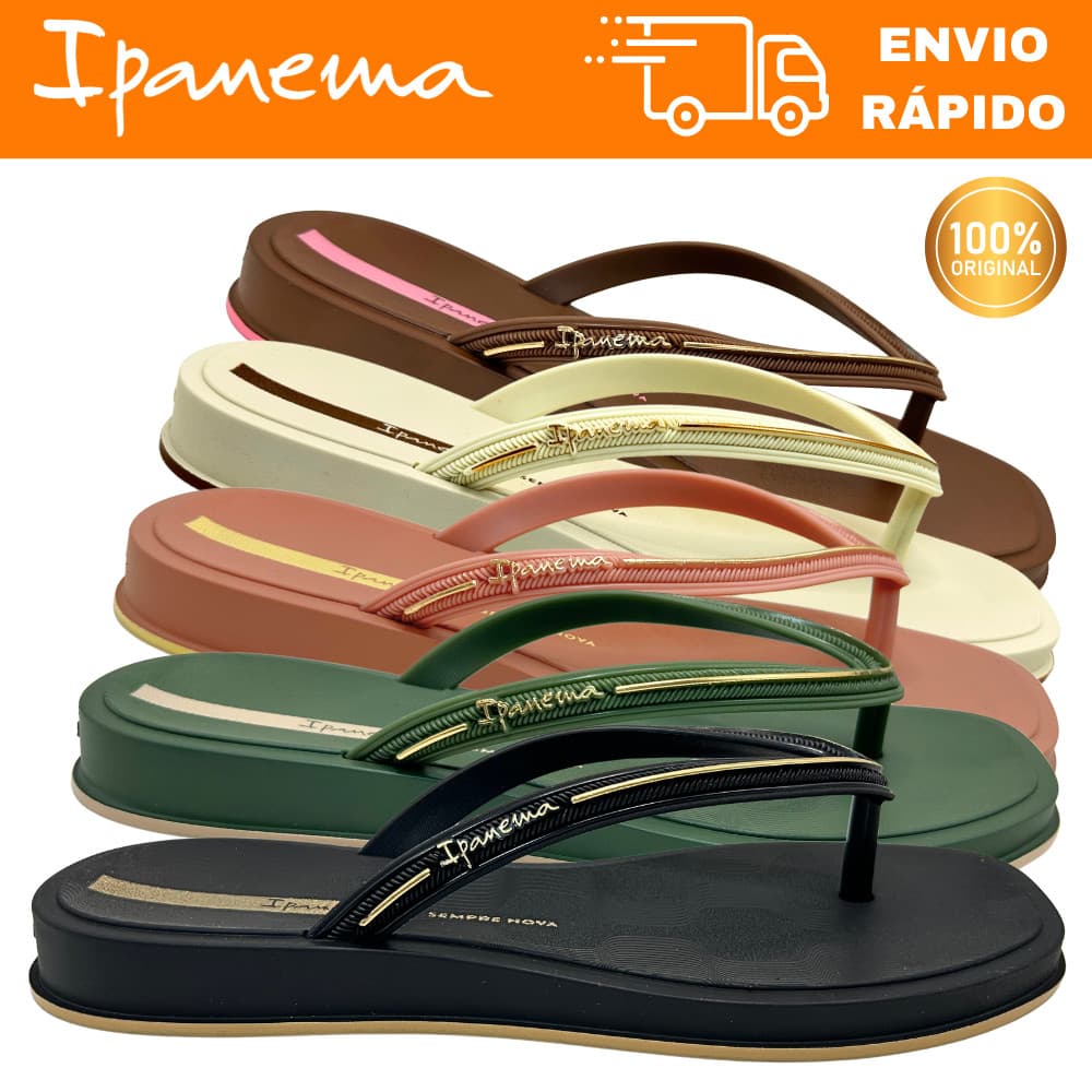 Chinelo Ipanema Glow Up 27398 com Palmilha Macia e Solado Confortável para Dia a Dia