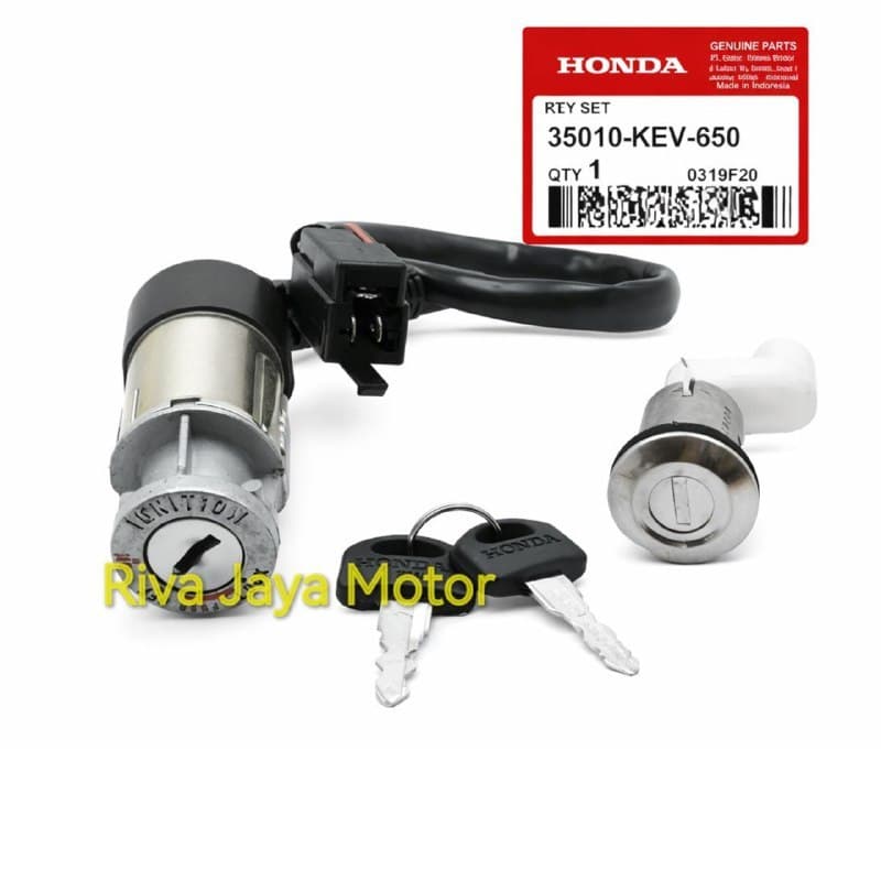 Conjunto De Chaves De Ignição Supra x Fit Antigo Dianteiro Traseiro Assento Completo Original Ahm Astra Honda Motor 3501