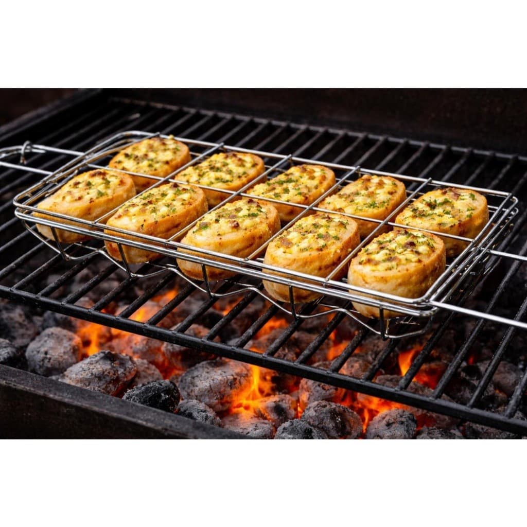 Grelha Churrasqueira Pão de Alho e Milho Resistente praticidade Alta Qualidade